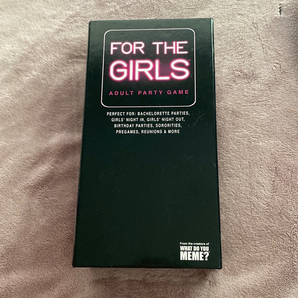 For The Girls card game